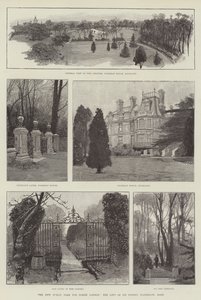 O novo parque público para o norte de Londres, o presente de Sir Sydney Waterlow, Baronet